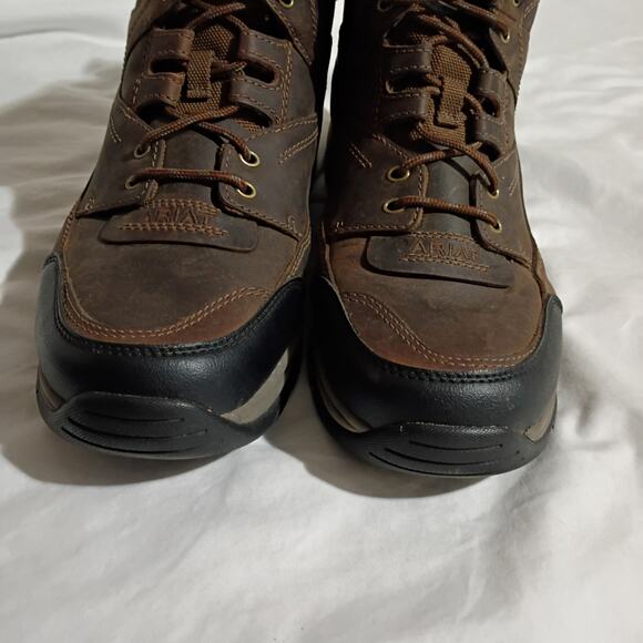 ARIAT 12EE Men’s Terrain Boots Leather Advanced Torque Stability Hikers - Picture 9 of 16